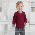 Novo Estilo Sport Boy malha Sweater Crianças Pullover